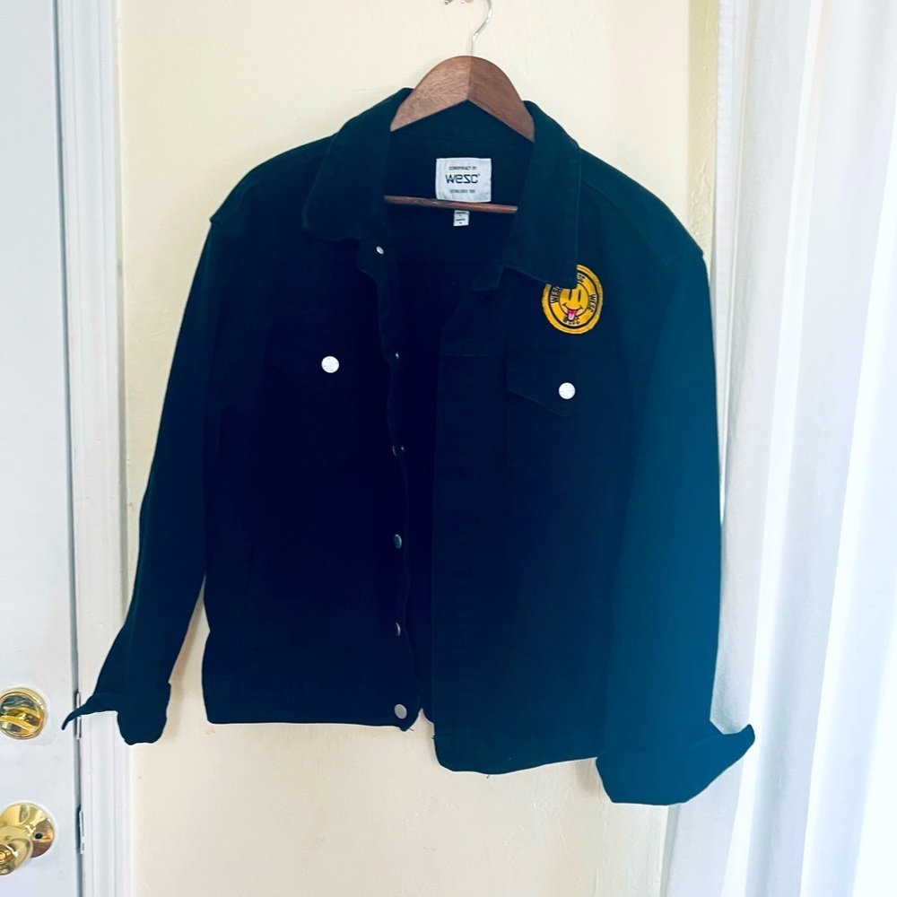 Wesc Unisex Trucker Jacket Size Large
